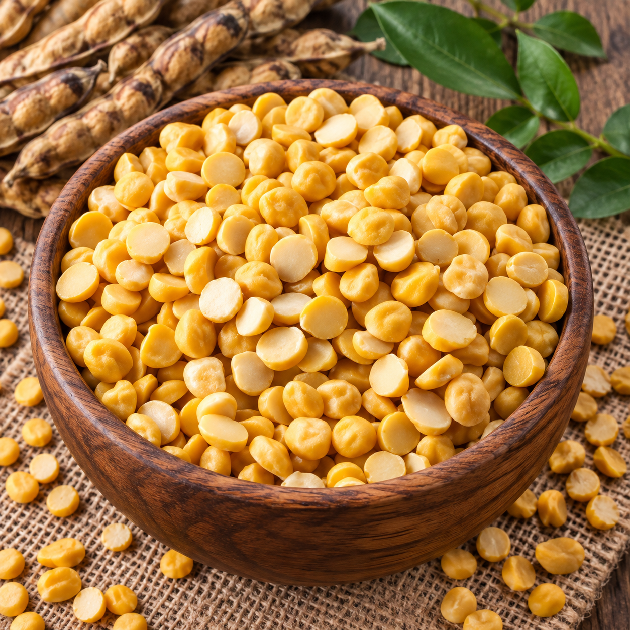 Chana Dal supplied by JV Agro