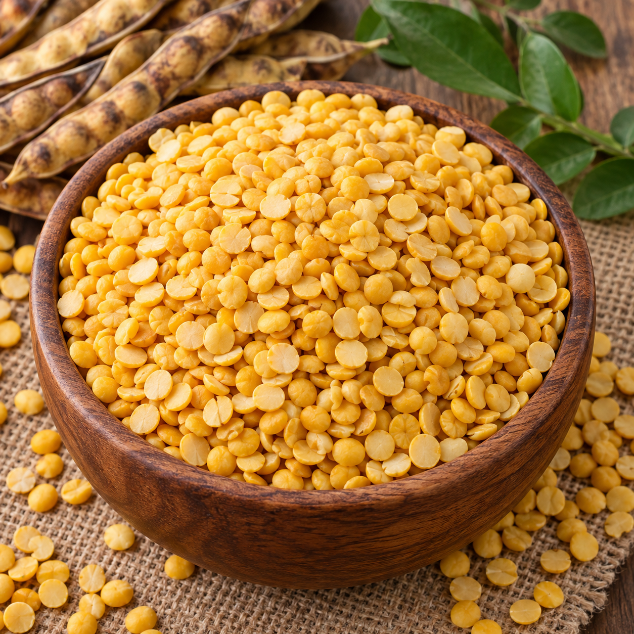 Tur Dal supplied by JV Agro